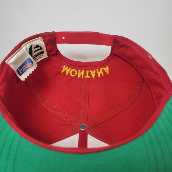 Kansas City Chiefs Montana Hat Cap Snapback 90s NFL Made In China Eastport Retro - Picture 16 of 16